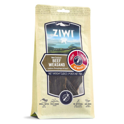 Ziwi Oral Health Air-Dried Beef Weasand Dog Chews 2.5oz