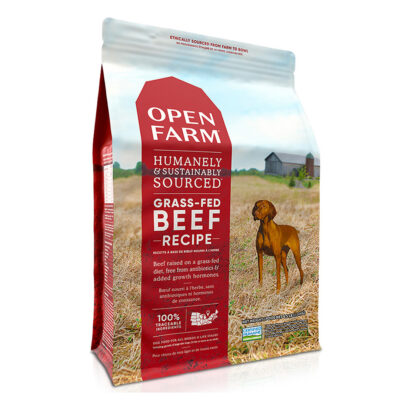 Open Farm Grass-Fed Beef Dry Dog Food 4.5LB