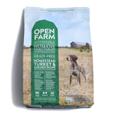 Open Farm Homestead Turkey Chicken Recipe Dry Dog Food 4.5 LB